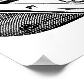 Poster Illustration du casque de plongée (Coin)