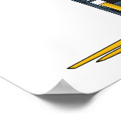 Poster Illustration du chariot élévateur (Coin)