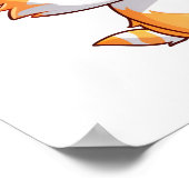 Poster Illustration du chat de dessin (Coin)