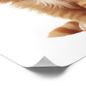 Poster Illustration du chat de dessin (Coin)