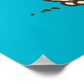 Poster Illustration du chiot mou (Coin)