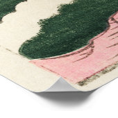 Poster Illustration du ciel rose (Coin)