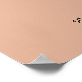 Poster Illustration du cocktail Manhattan (Coin)