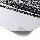 Poster Illustration du corbeau (Coin)