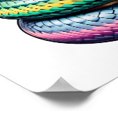 Poster Illustration du couteau mou (Coin)