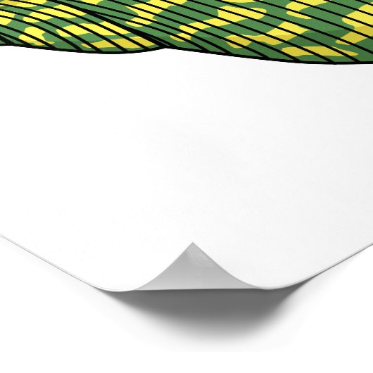 Poster Illustration du crabe mignon (Coin)