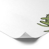 Poster Illustration du cycle de vie d'une Selaginella (Coin)