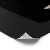 Poster Illustration du feu dans le ciel (Coin)