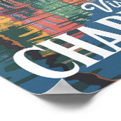 Poster Illustration du front de mer de Charleston Carolin (Coin)