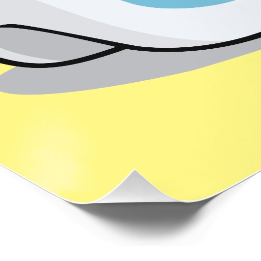 Poster Illustration du lait (Coin)