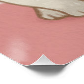 Poster Illustration du lapin mignon (Coin)