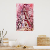 Poster Illustration du livre de Neil Gaiman (Cuisine)