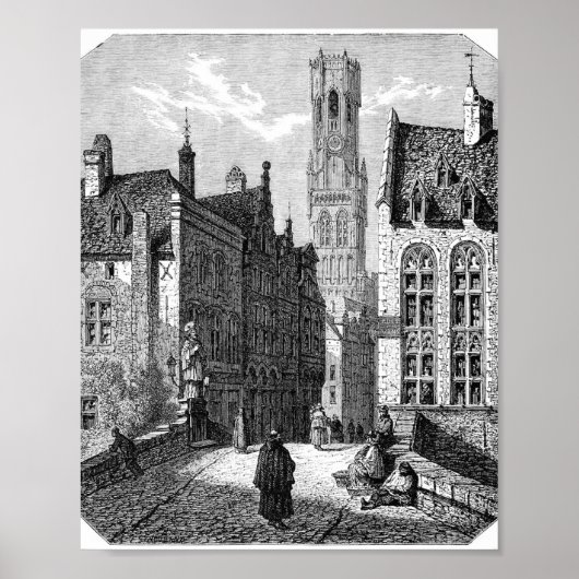 Poster Illustration du livre vintage (Devant)