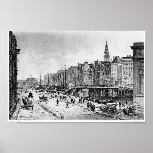 Poster Illustration du livre vintage (Devant)