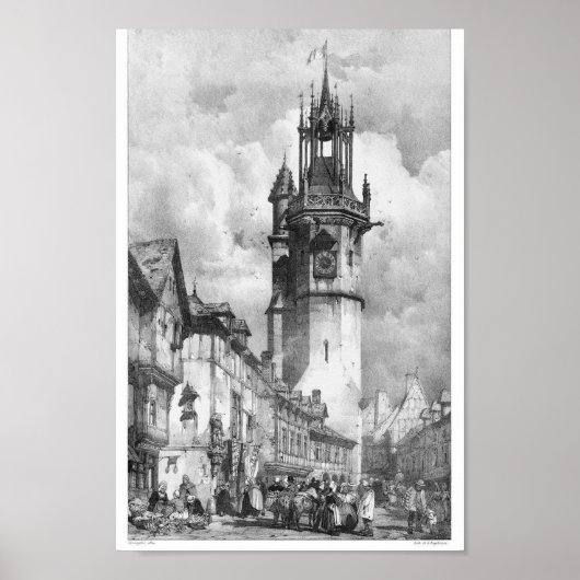 Poster Illustration du livre vintage (Devant)