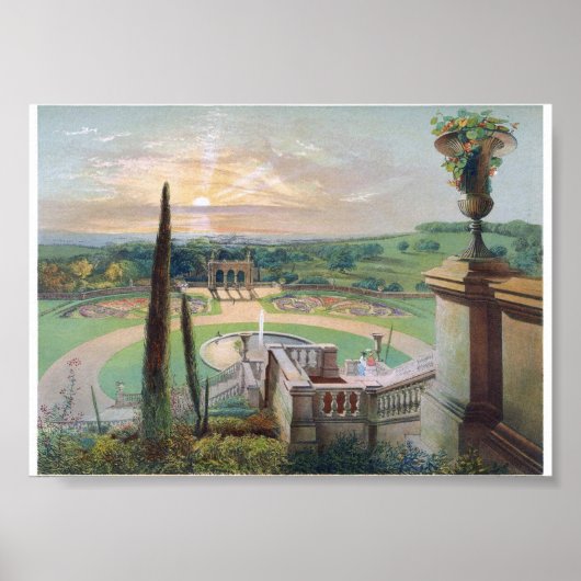 Poster Illustration du livre vintage (Devant)