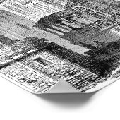 Poster Illustration du livre vintage (Coin)