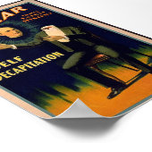 Poster Illustration du magicien vintage (Coin)