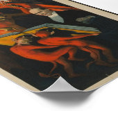 Poster Illustration du magicien vintage (Coin)