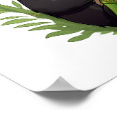 Poster Illustration du panda de dessin (Coin)