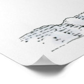 Poster Illustration du passager tombant du Titanic (Coin)