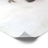 Poster Illustration du père Noël Arthur Rackham (Coin)