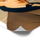 Poster Illustration du philosophe allemand Emmanuel Kant (Coin)