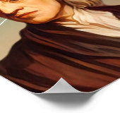 Poster Illustration du philosophe anglais John Locke (Coin)