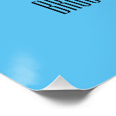 Poster Illustration du planeur à sucre (Coin)