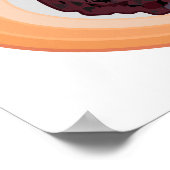Poster Illustration du pudding de Noël (Coin)