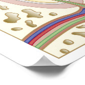 Poster Illustration du remplissage dentaire (Coin)