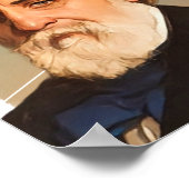 Poster Illustration du romancier russe Ivan Turgenev (Coin)