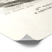 Poster Illustration du sceau Vintage (Coin)