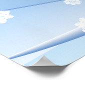 Poster Illustration du sport de patinage sur glace (Coin)