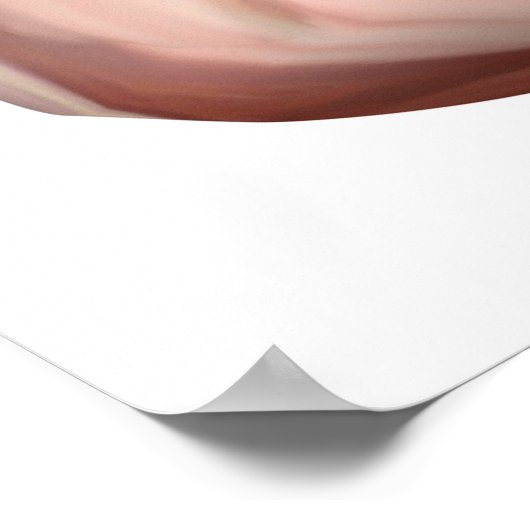 Poster Illustration D'Un Bras Flexé Montrant Des Biceps H (Coin)