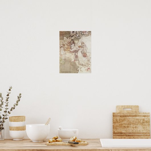 Poster Illustration d'un conte de fées (Cuisine)