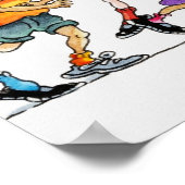 Poster Illustration d'un groupe d'enfants comprenant un (Coin)