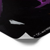 Poster Illustration d'un joker en crise infinie (Coin)