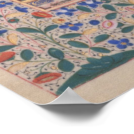 Poster Illustration d'un service funéraire (Coin)