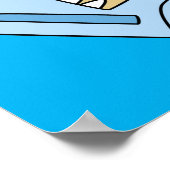 Poster Illustration D'Un Tyrannosaurus Rex Bain De Soleil (Coin)