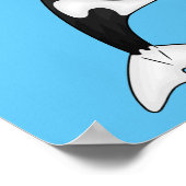 Poster Illustration d'une baleine tueuse (Coin)