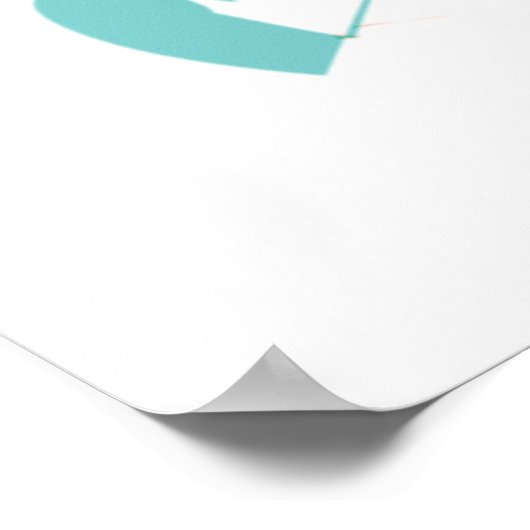 Poster Illustration d'une femme (Coin)