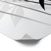 Poster Illustration d'une peinture de style oriental (Coin)