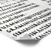 Poster Illustration d'une scène d'un des Psaumes (Coin)