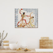 Poster Illustration égyptienne vintage (Cuisine)