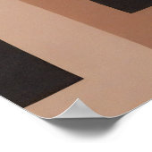 Poster Illustration féminine bohémienne (Coin)