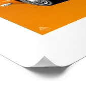 Poster Illustration Fiat 124 Spider (Coin)