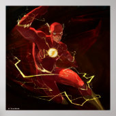 Poster Illustration flash de crise infinie (Devant)