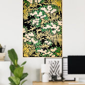 Poster Illustration forestière (Bureau à domicile)