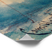 Poster Illustration France vintage (Coin)